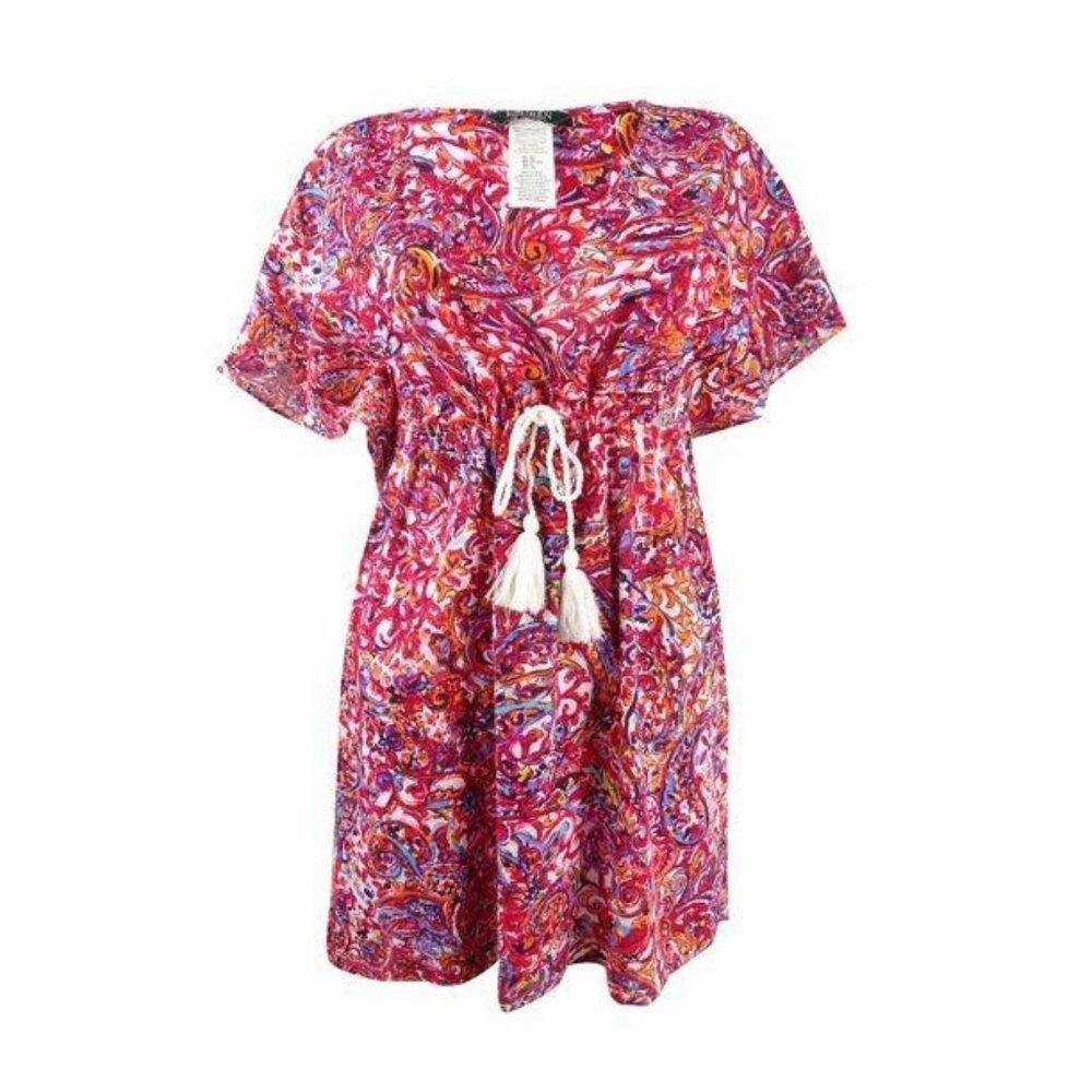 Lauren by Ralph Lauren Mystic Paisley Swim Coverup